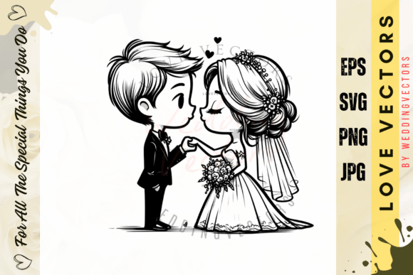 Capturing Romance: A Designer's Guide to Wedding Vectors